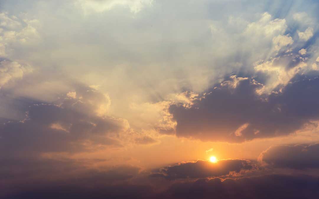 Als de zon