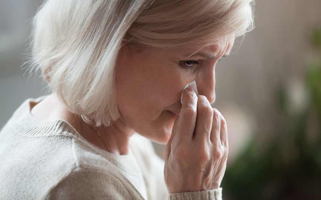 Al zijn de tranen…